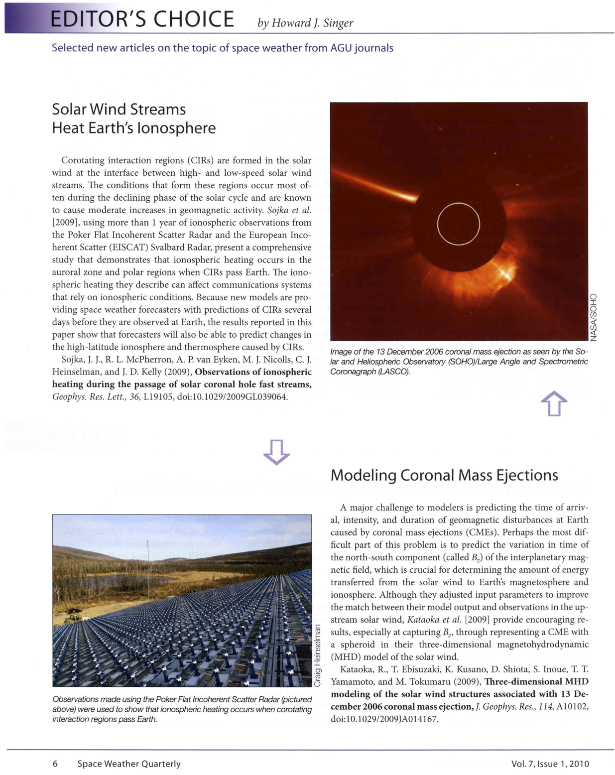 Space Weather Quarterly